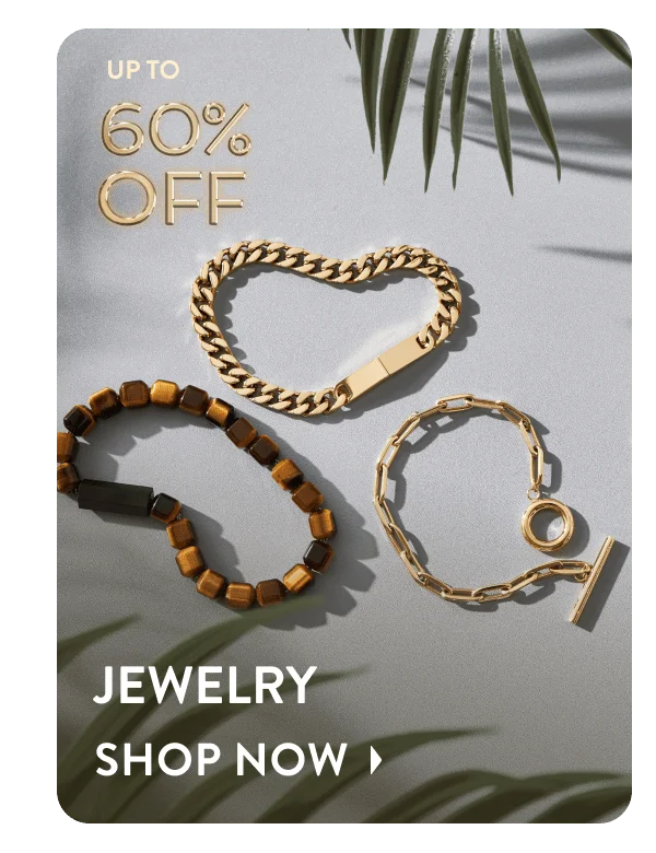 Up to 60% off Jewelry