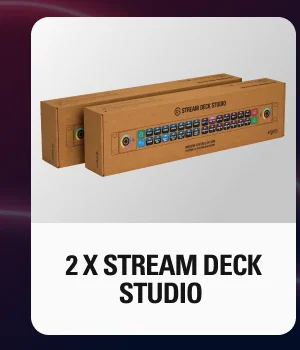 2 x Stream Deck Studio