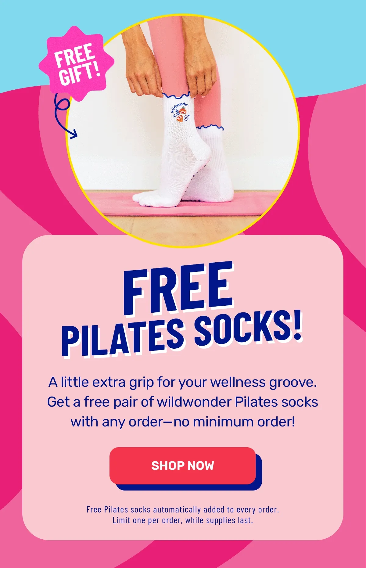 FREE pilates socks!