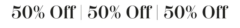 50% Off