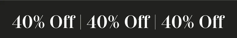 40% Off