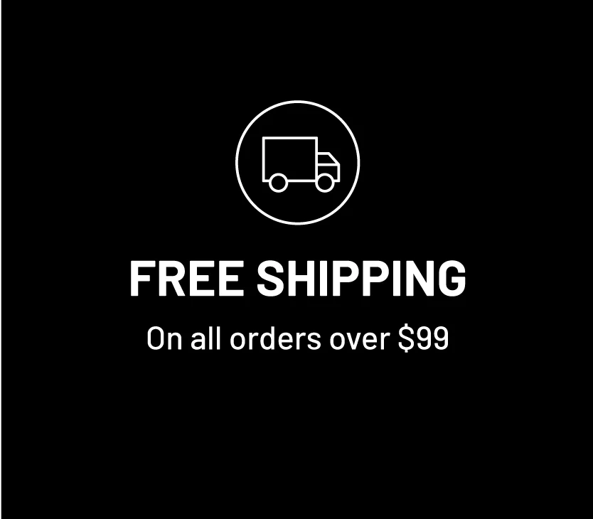 Free Shipping on all orders over $99