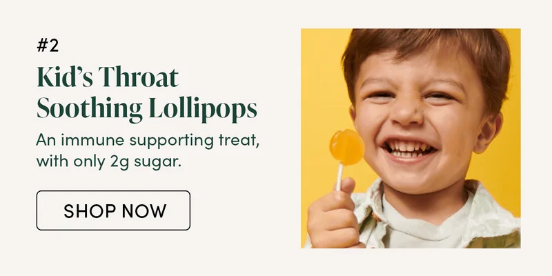 kid's Throat Soothing Lollipops