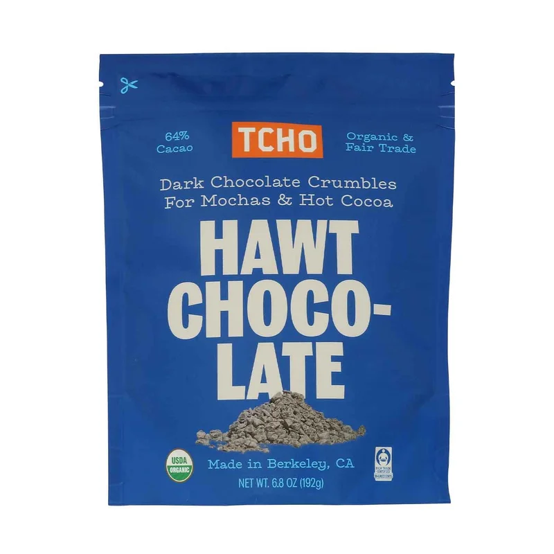 Dark Chocolate Crumbles, Hawt Chocolate, 6.8 Oz