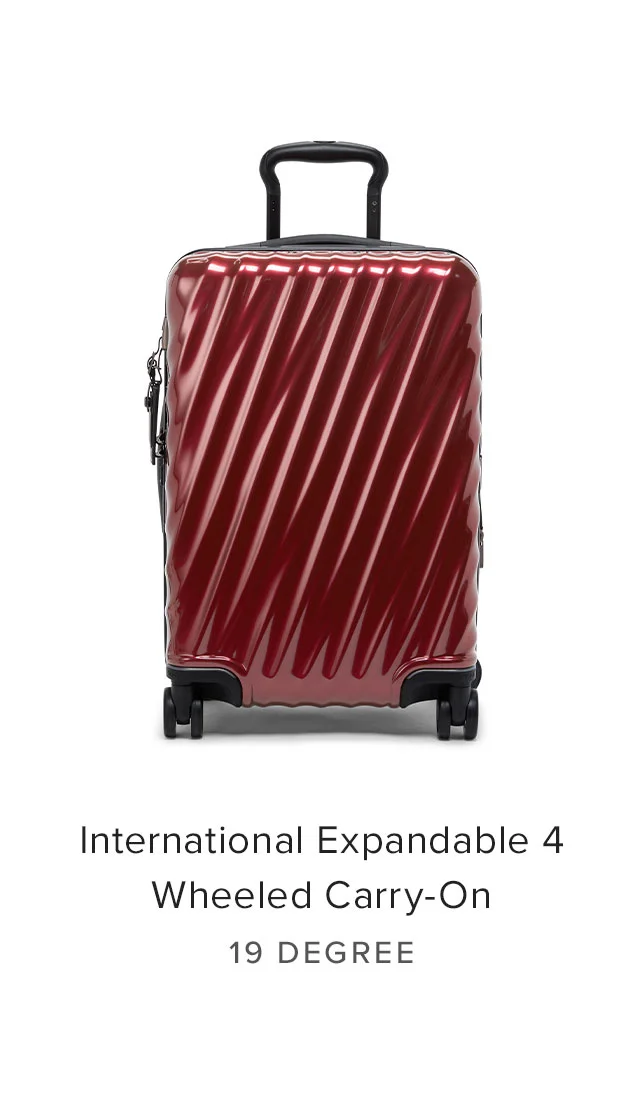 International Expandable 4 Wheeled Carry-On