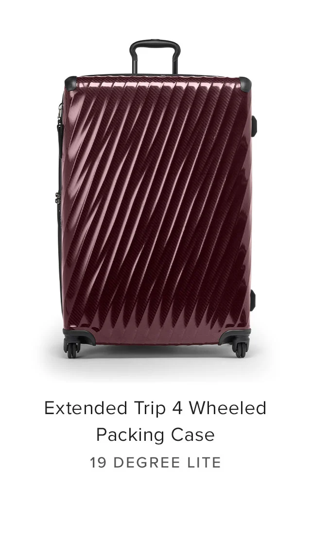 Extended Trip Expandable 4 Wheeled Packing Case