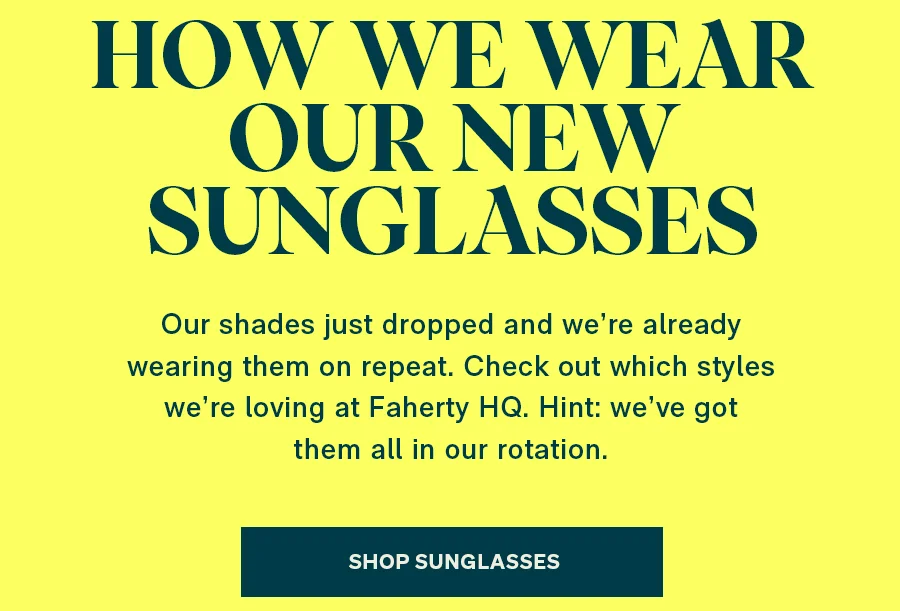 Faherty Sunglasses