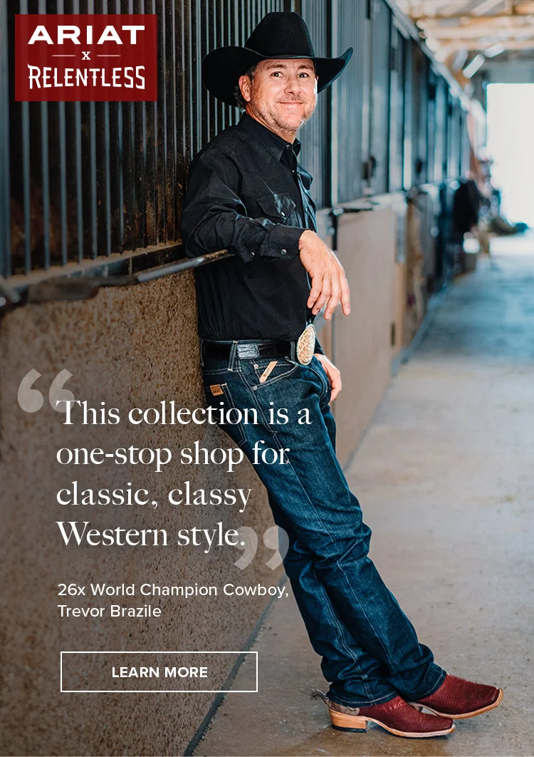 ARIAT x RELENTLESS | LEARN MORE