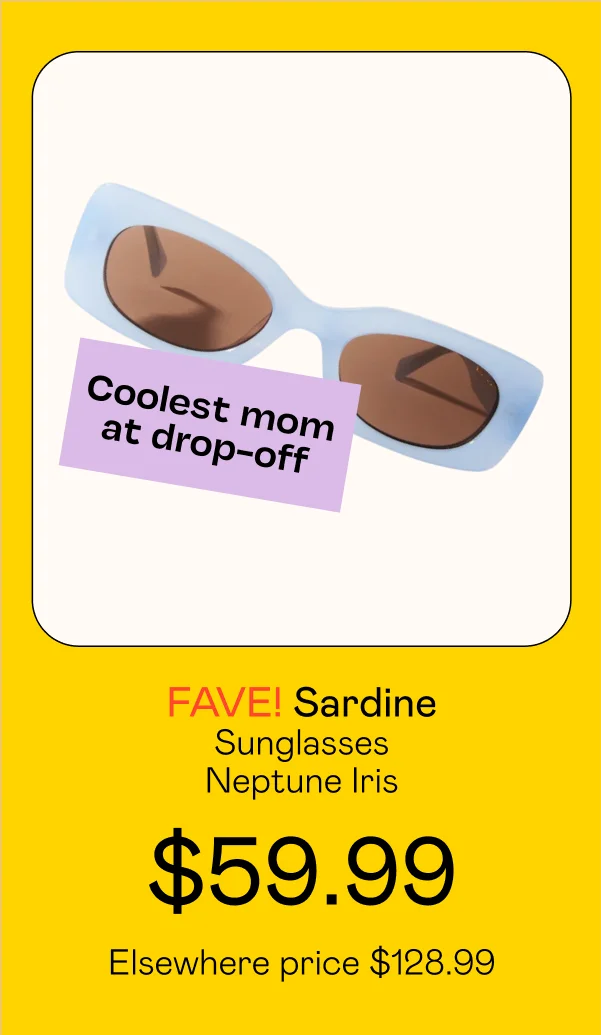 Sardine Sunglasses - Neptune Iris