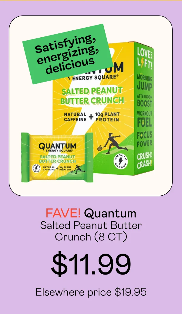 Quantum Salted Peanut Butter Crunch