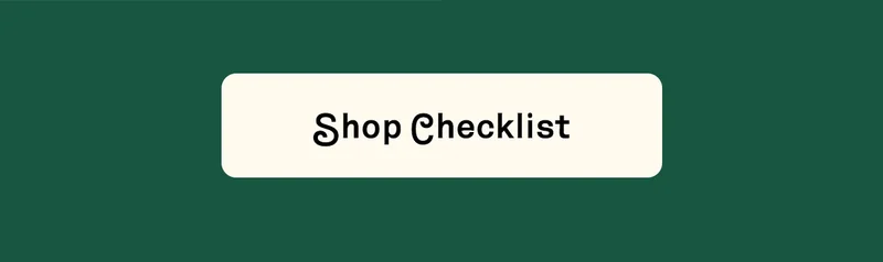 Shop Checklist