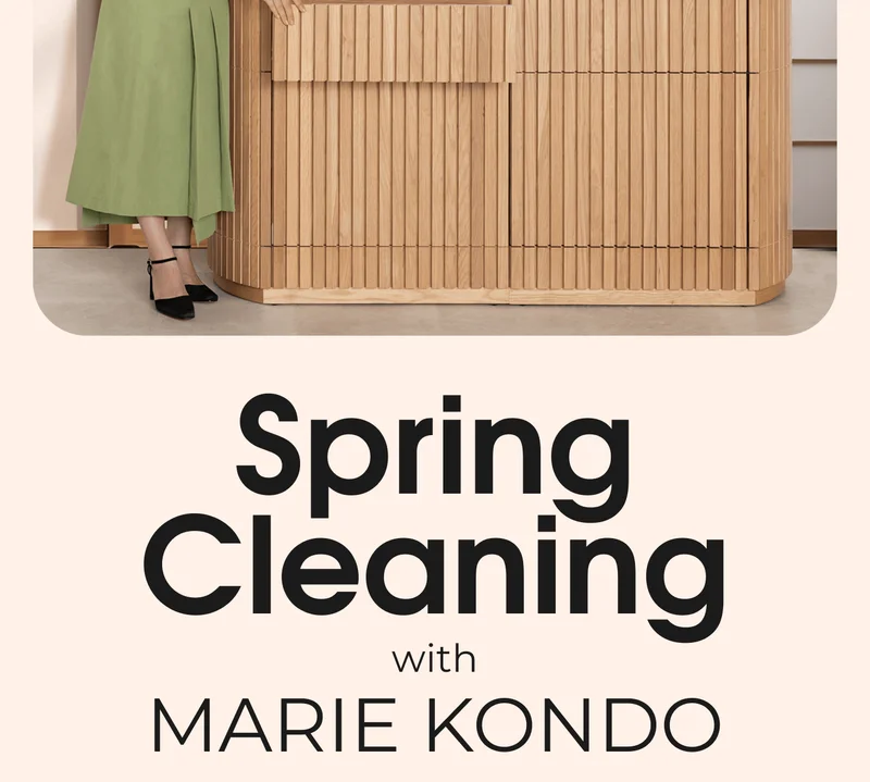 Spring Cleaning with Marie Kondo