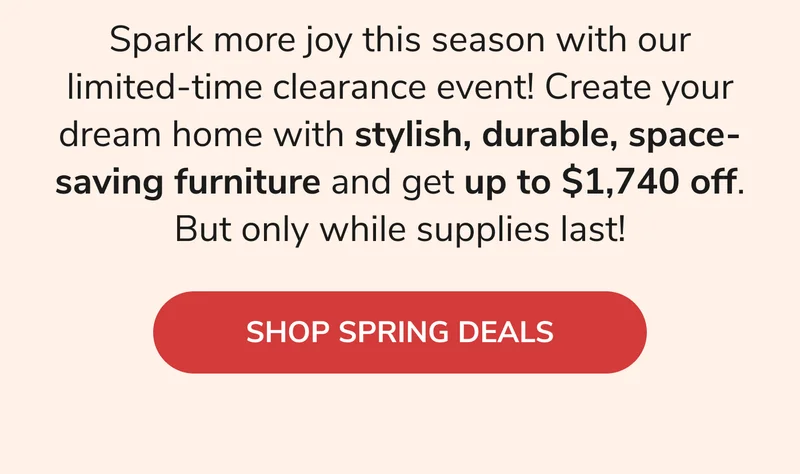 Shop Spring Deals