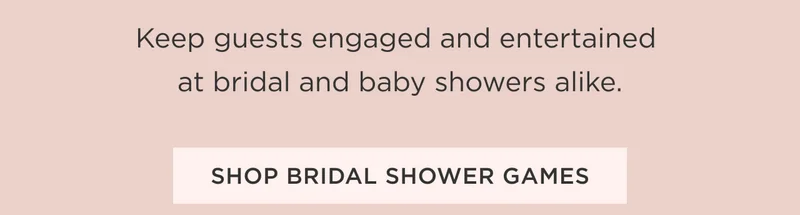 Shop Bridal Shower Games