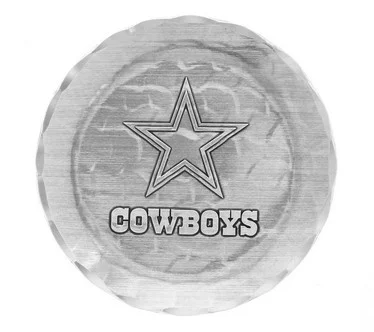 Wendell August NFL Logo Aluminum Coaster