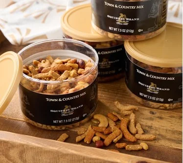 Squirrel Brand (4) 7.5oz Jars of Original Town & Country Mix