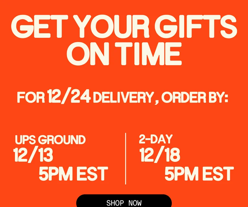 Get Your Gifts On Time