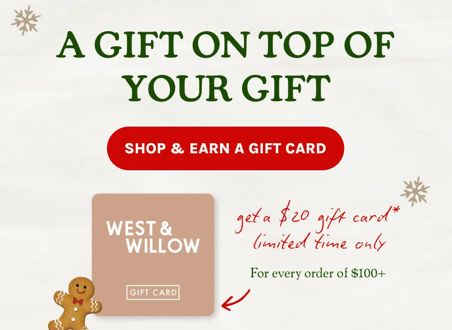 Shop & Earn A Gift Card