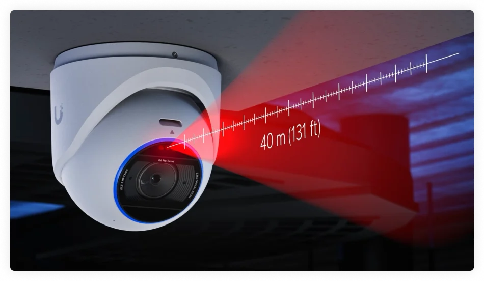 40-Meter IR Range