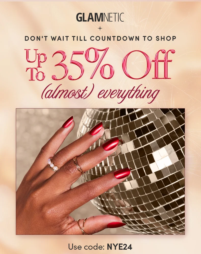 Don't miss up to 35% off sitewide with the code NYE24