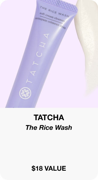 TATCHA - The Rice Wash - $18 VALUE