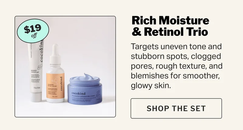 rich moisture & retinol trio