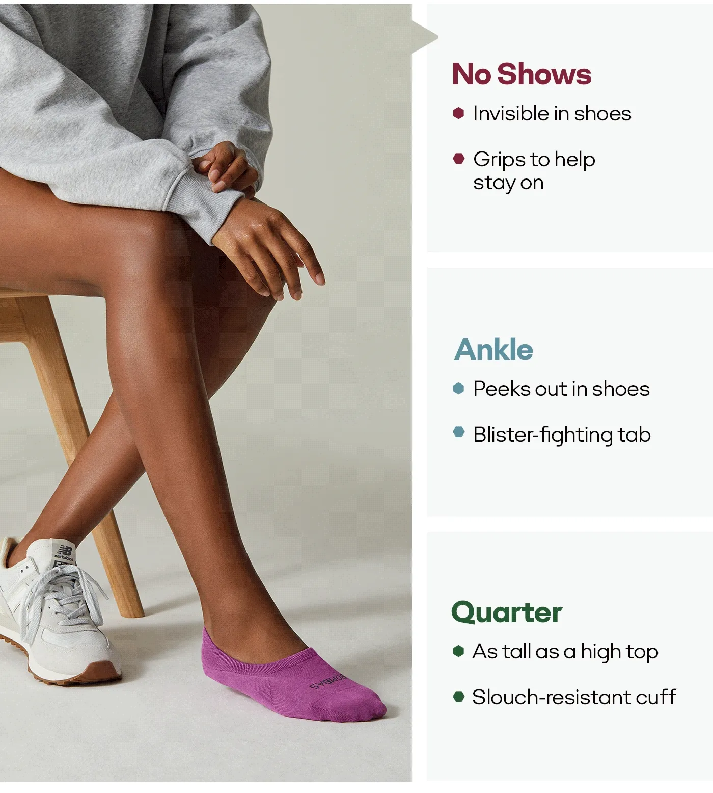No Shows | Ankle | Quarter