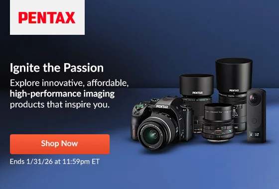 Pentax Ignite the Passion | Shop Now