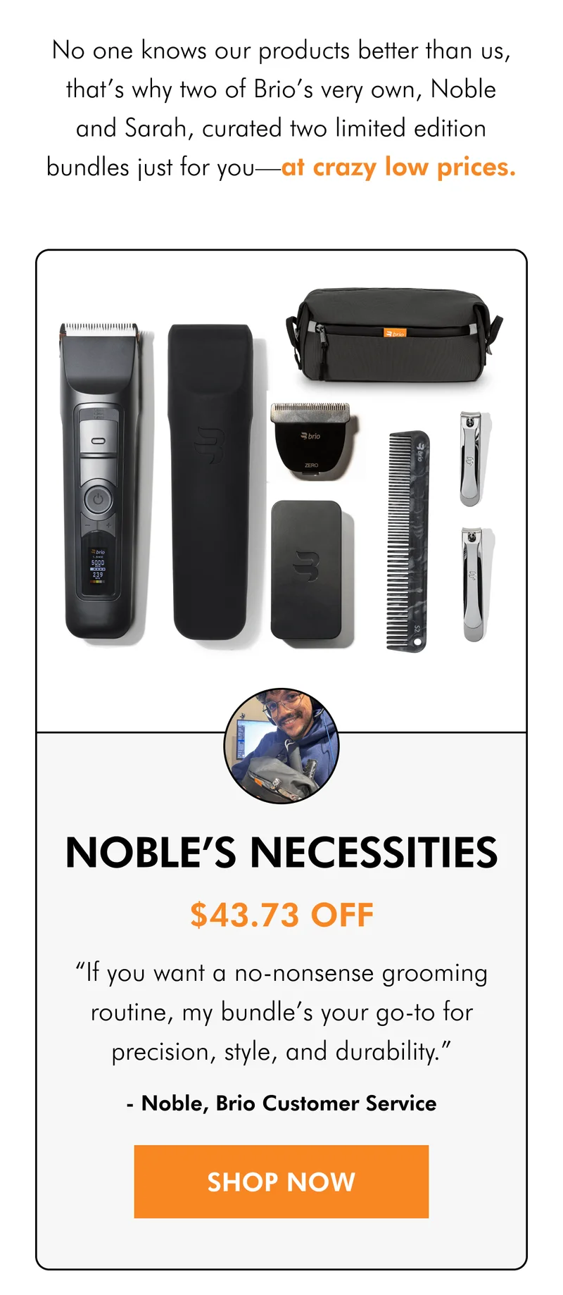 Noble recommends these.