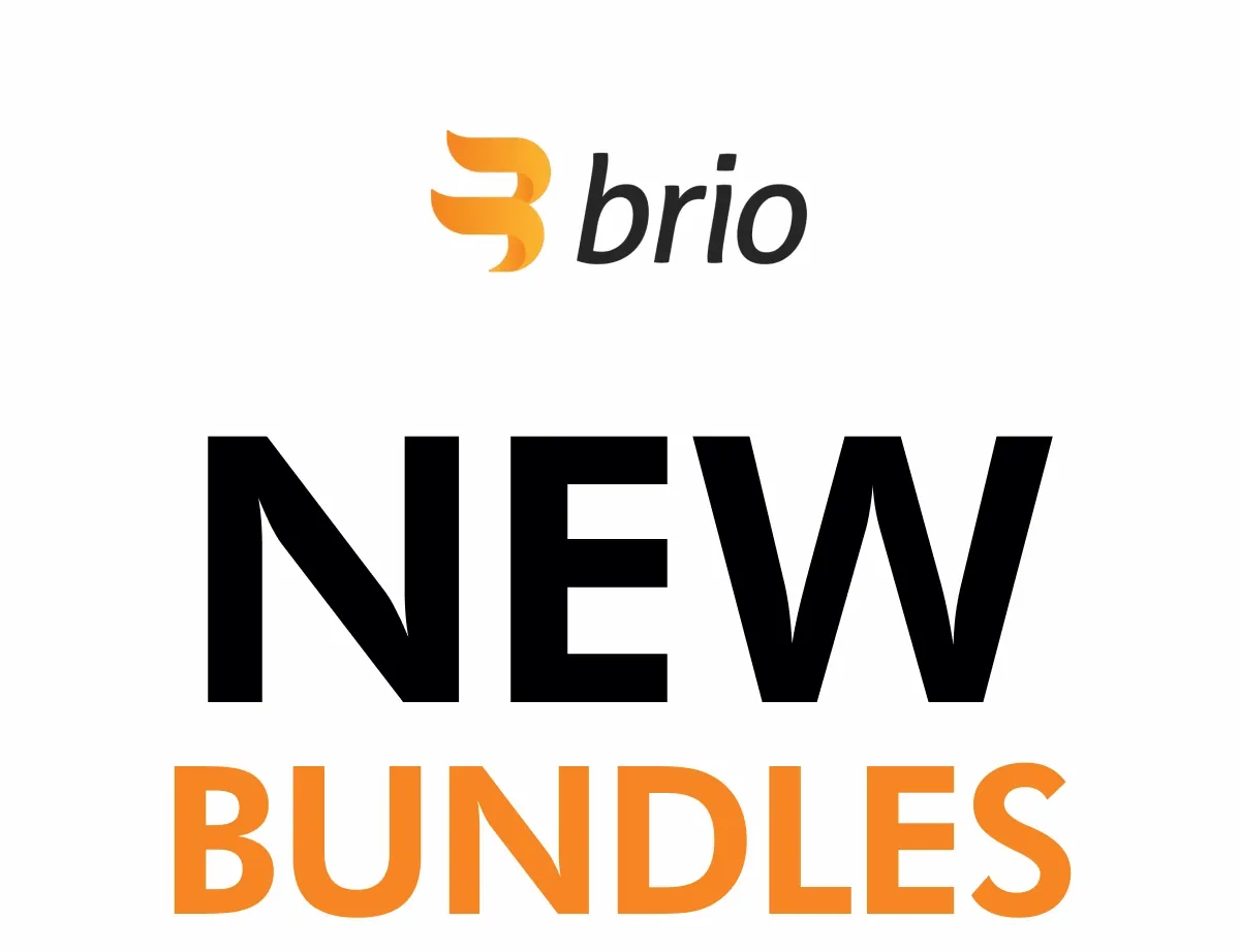 Brio's got new bundles.