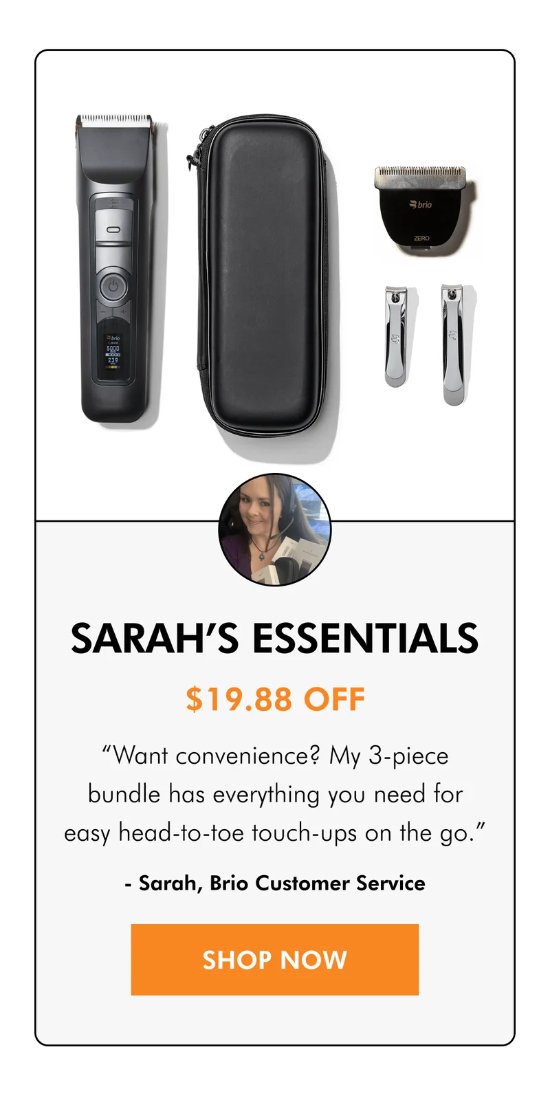 Sarah recommends these.
