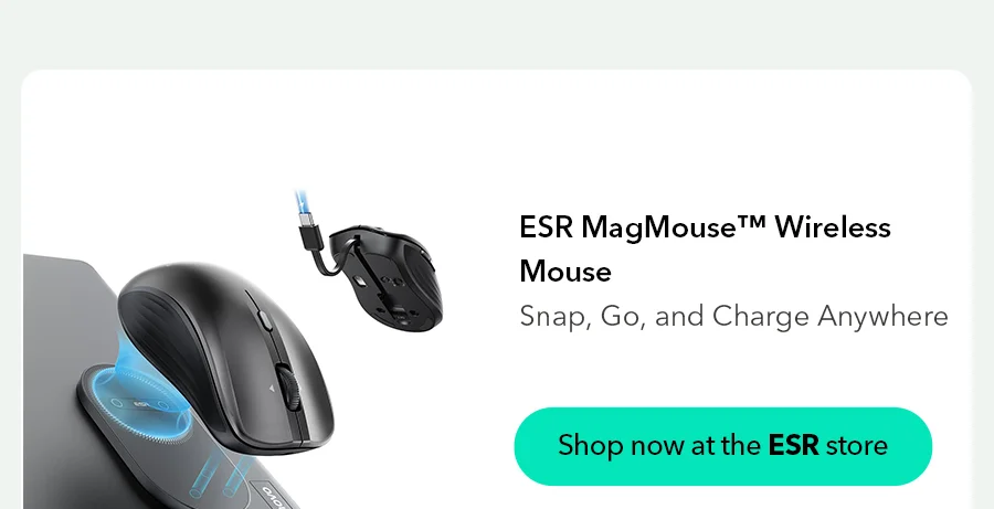 ESR MagMouse™ Wireless Mouse