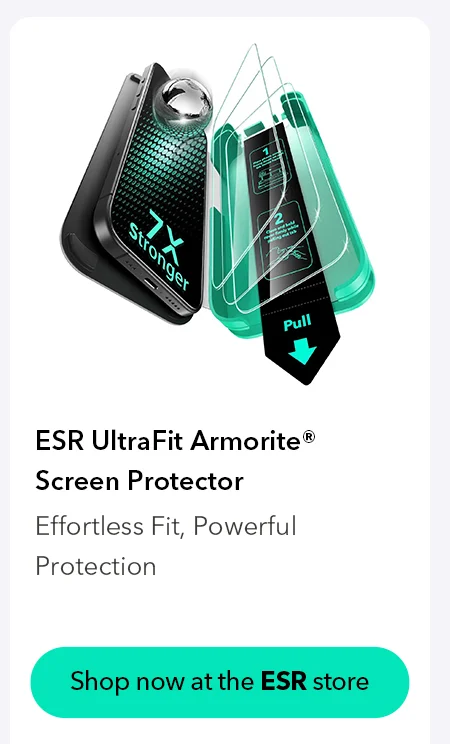 ESR UltraFit Armorite®️ Screen Protector