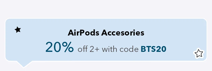 20% off 2+ with code BTS20