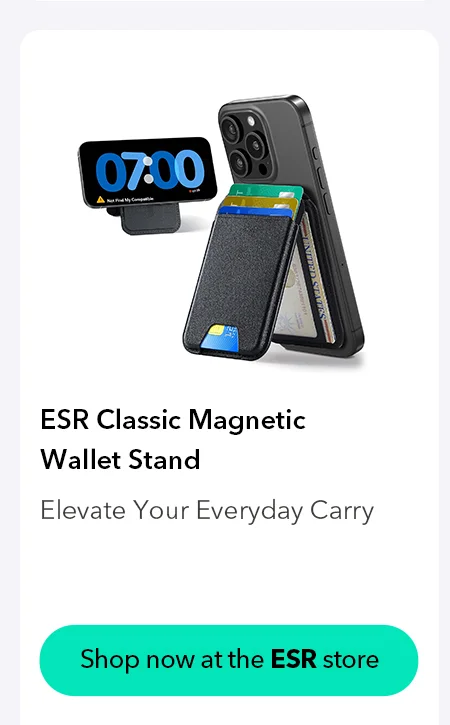 ESR Classic Magnetic Wallet Stand