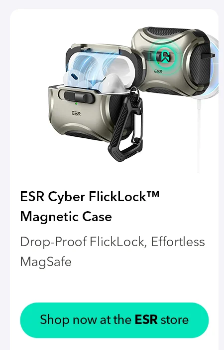 ESR Cyber FlickLock™ Magnetic Case