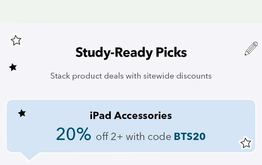 20% off 2+ with code BTS20