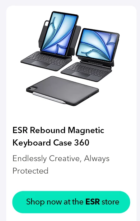 ESR Rebound Magnetic Keyboard Case 360