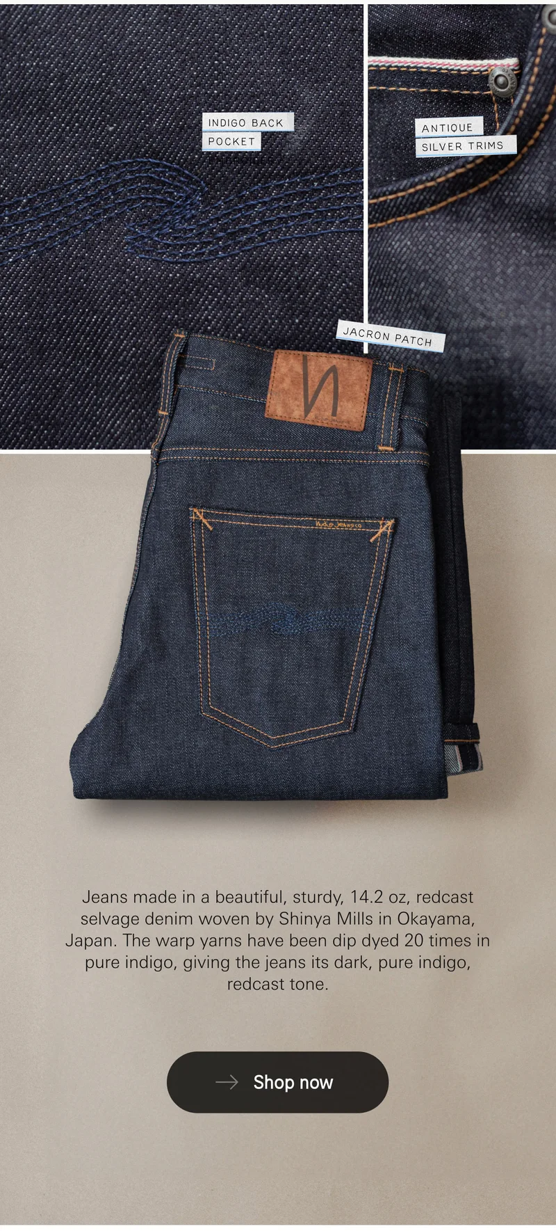 Steady Eddie II Dry Ace Selvage Features