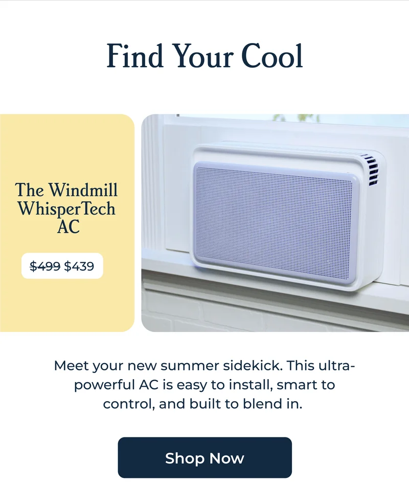 The Windmill WhisperTech AC