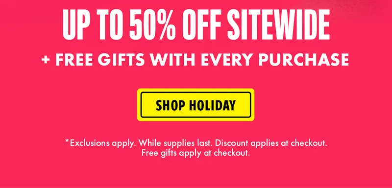 UP TO 50% OFF SITEWIDE