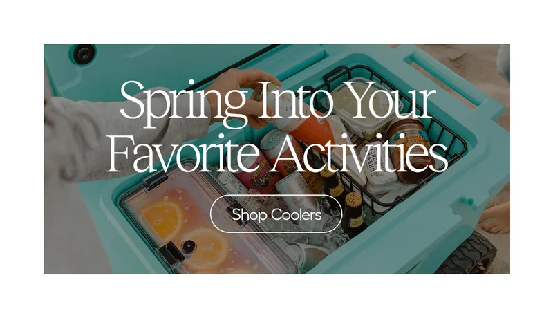 Spring Into Your Favorite Activities - Shop Coolers