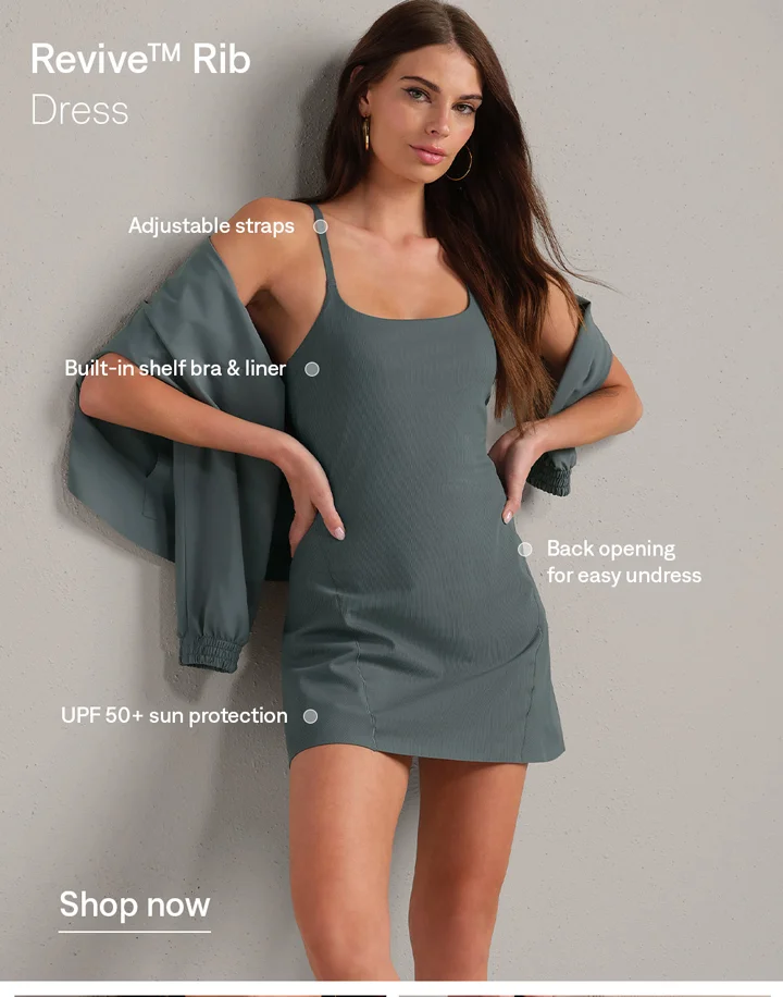 Revive™ Rib Dress