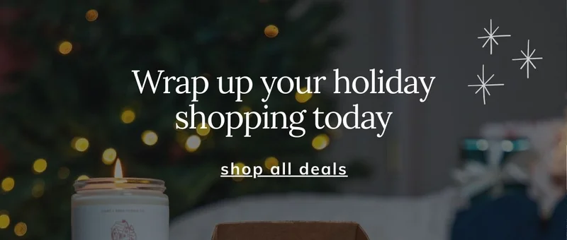 The Holiday Half Off Sale