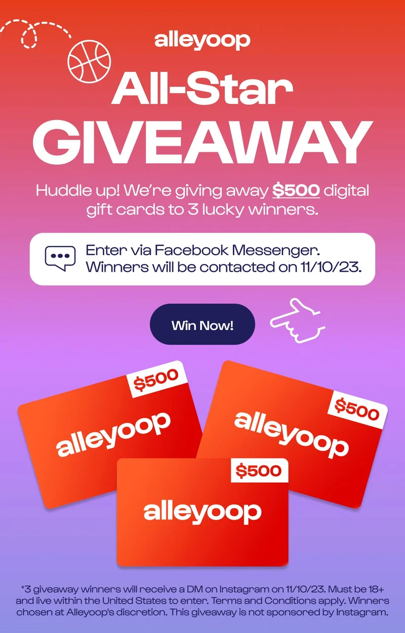 $500 Gift Cards Giveaway!