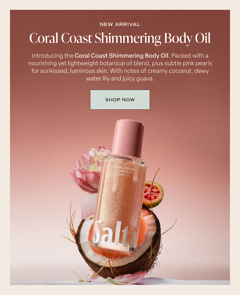 Coral Coast Shimmering Body Oil