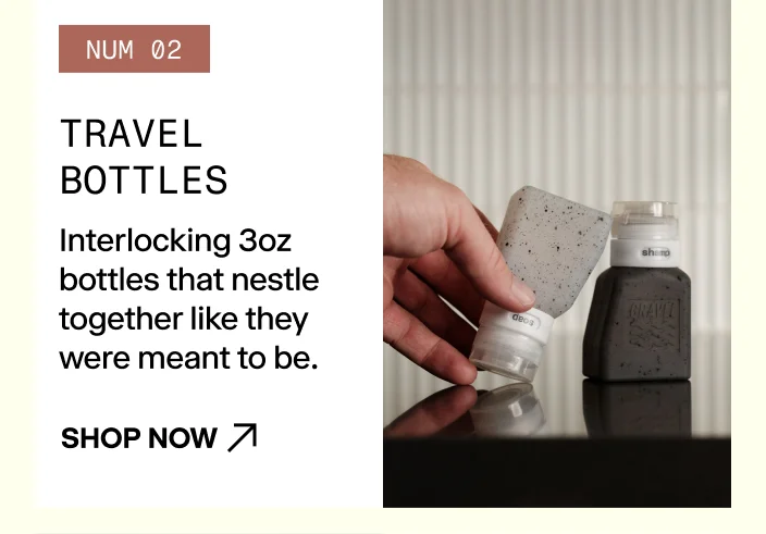 Gravel | Shop Travel Bottles
