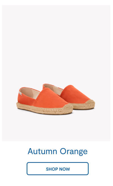 The Original Espadrille Autumn Orange