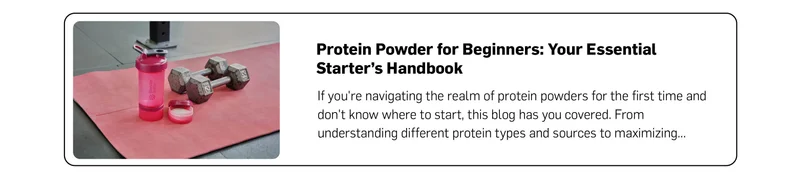 Protein Powder For Beginners