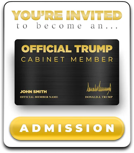 OFFICIAL CABINET MEMBER BLACK CARD